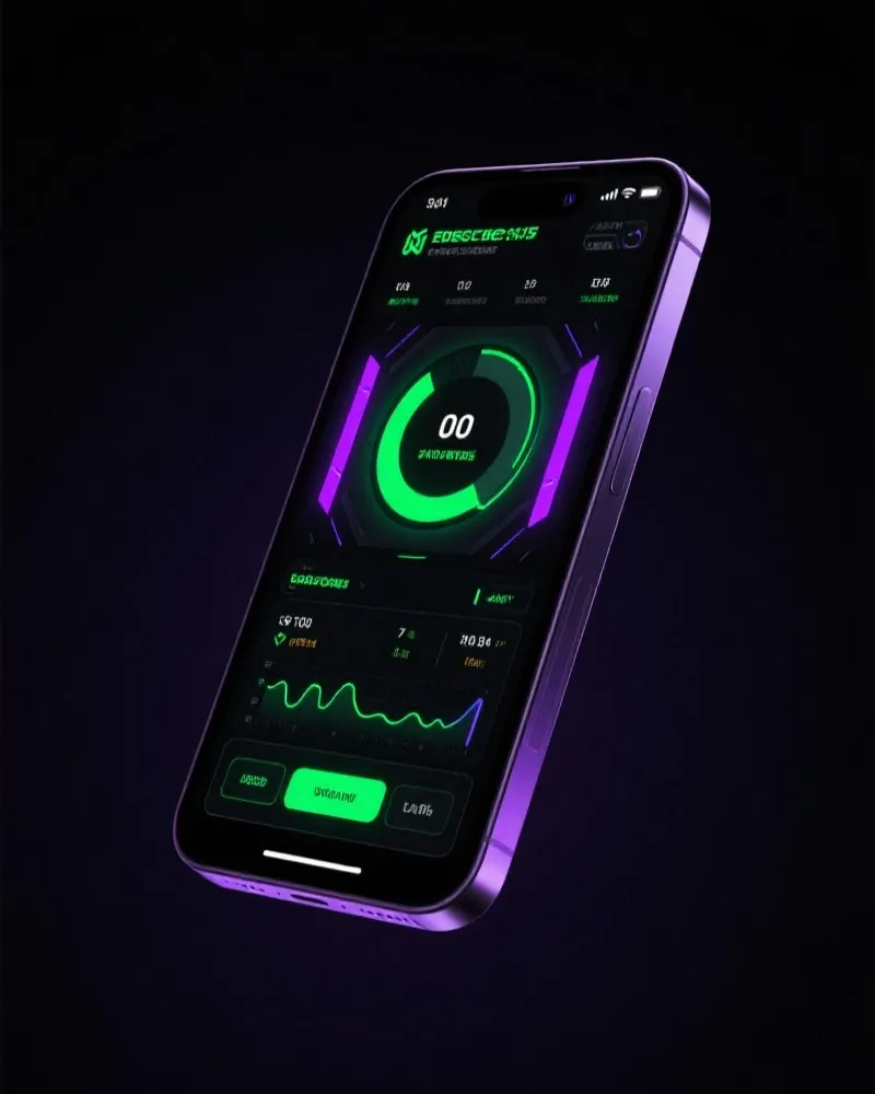 蜂鸟竞技 App 移动端界面展示